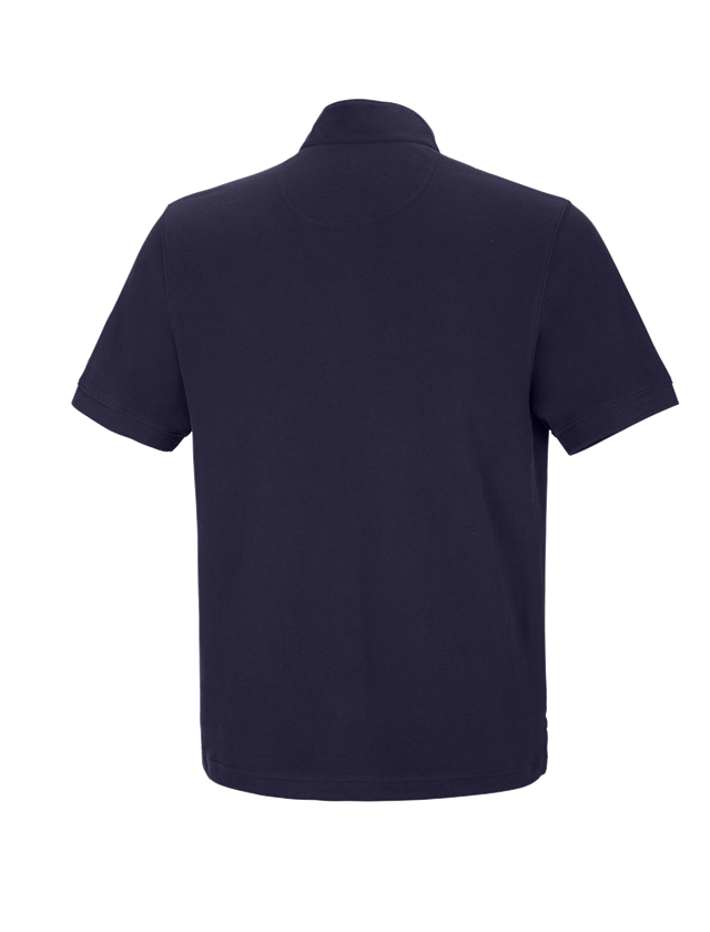 Galabau / Forst- und Landwirtschaft: e.s. Polo-Shirt cotton Mandarin + dunkelblau 1