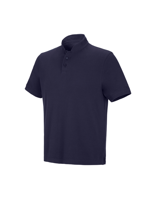 Galabau / Forst- und Landwirtschaft: e.s. Polo-Shirt cotton Mandarin + dunkelblau