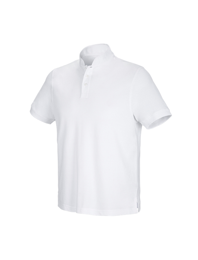 Galabau / Forst- und Landwirtschaft: e.s. Polo-Shirt cotton Mandarin + weiß 2