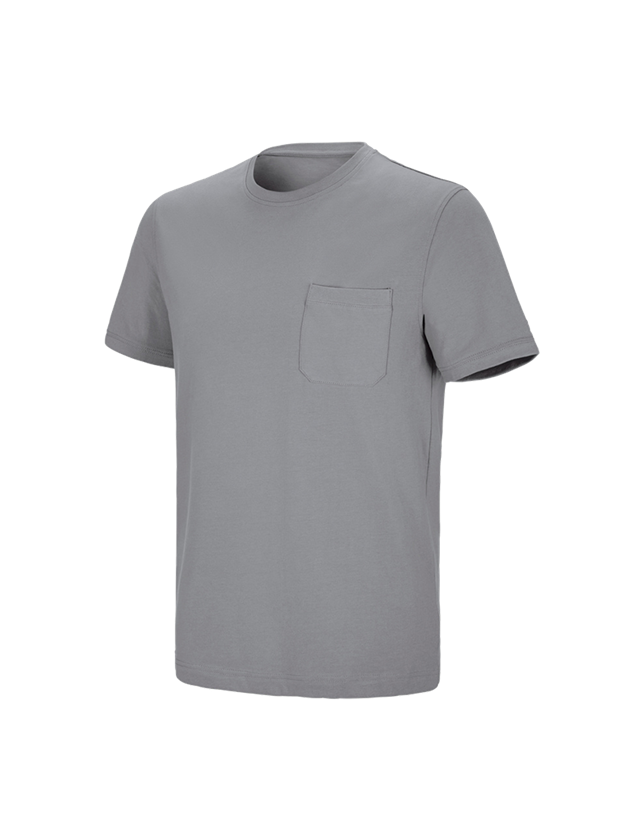 Themen: e.s. T-Shirt cotton stretch Pocket + platin 2