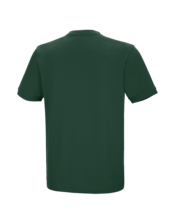 Horti-/ Sylvi-/ Agriculture: e.s. T-shirt cotton stretch V-Neck + vert 1