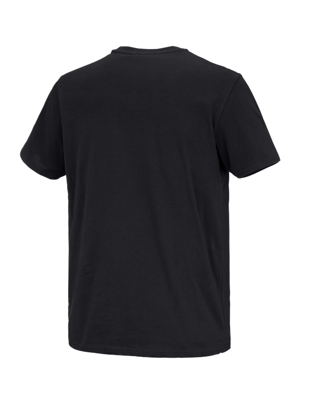 Hauts: STONEKIT T-Shirt Basic + noir 1