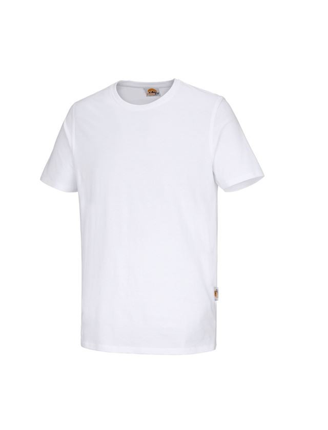 Shirts & Co.: STONEKIT T-Shirt Basic + weiß