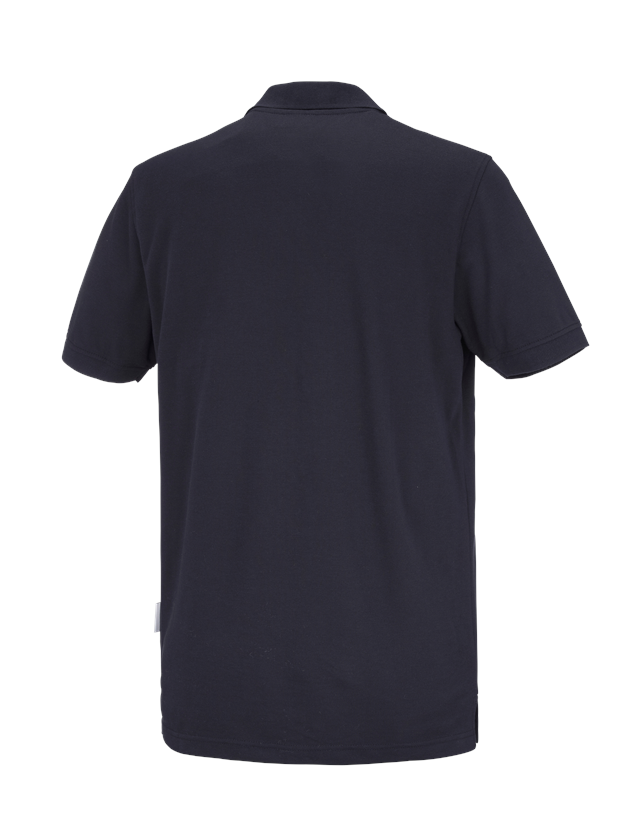 Shirts & Co.: STONEKIT Polo-Shirt Basic + dunkelblau 1