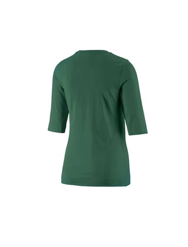 Installateur / Klempner: e.s. Shirt 3/4-Arm cotton stretch, Damen + grün 1