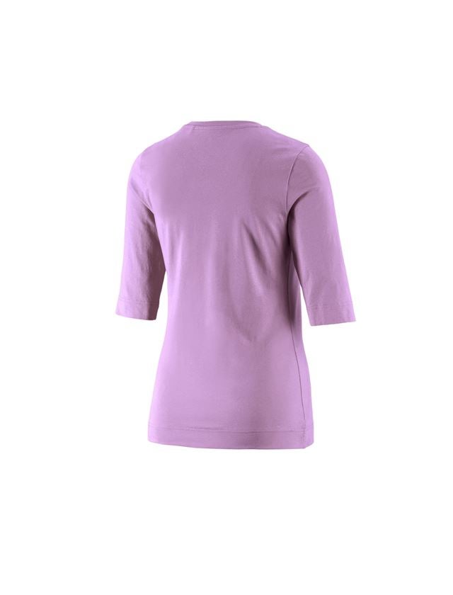 Thèmes: e.s. Shirt à manches 3/4 cotton stretch, femmes + lavande 1