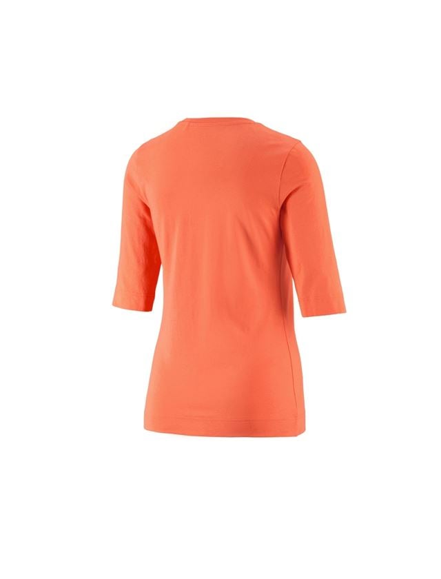 Installateur / Klempner: e.s. Shirt 3/4-Arm cotton stretch, Damen + nektarine 1