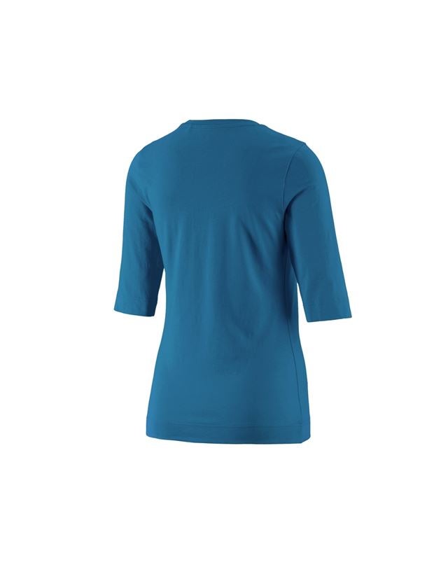 Galabau / Forst- und Landwirtschaft: e.s. Shirt 3/4-Arm cotton stretch, Damen + atoll 1