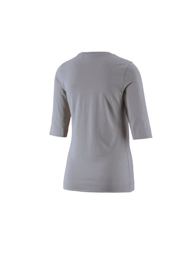 Installateur / Klempner: e.s. Shirt 3/4-Arm cotton stretch, Damen + platin 1