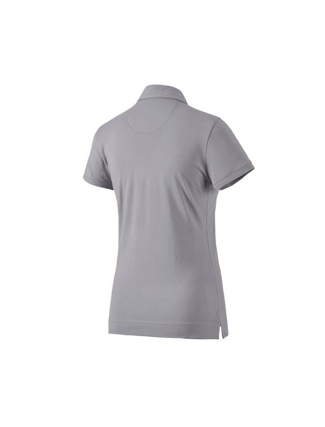 Installateur / Klempner: e.s. Polo-Shirt cotton stretch, Damen + platin 1