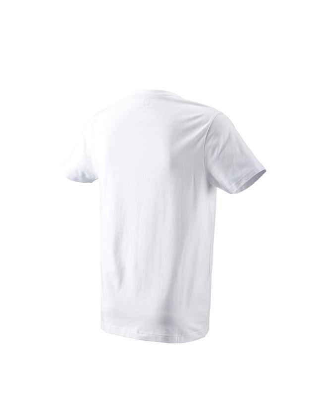 Shirts & Co.: e.s. T-Shirt 1908 + weiß/schwarz 1