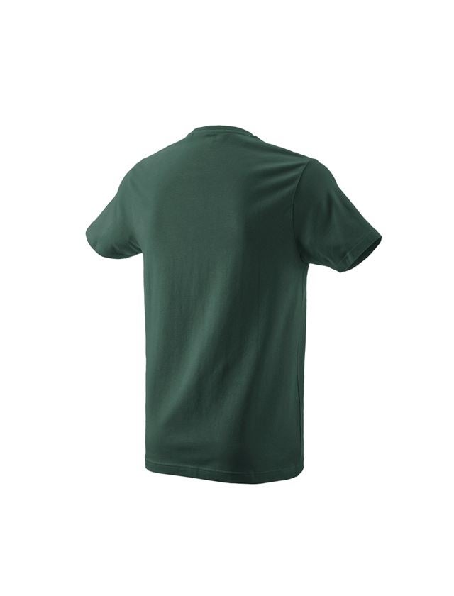 Hauts: e.s. T-Shirt 1908 + vert/blanc 1