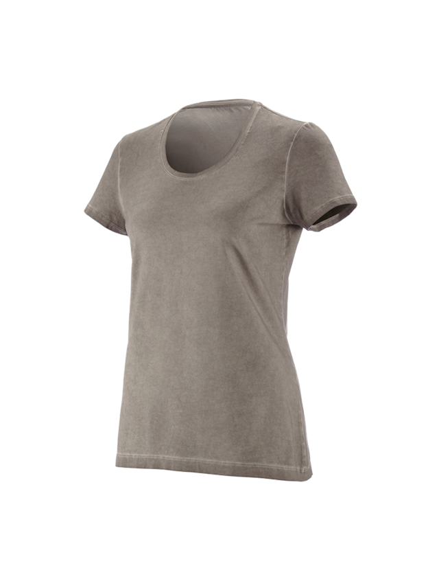 Galabau / Forst- und Landwirtschaft: e.s. T-Shirt vintage cotton stretch, Damen + taupe vintage 2