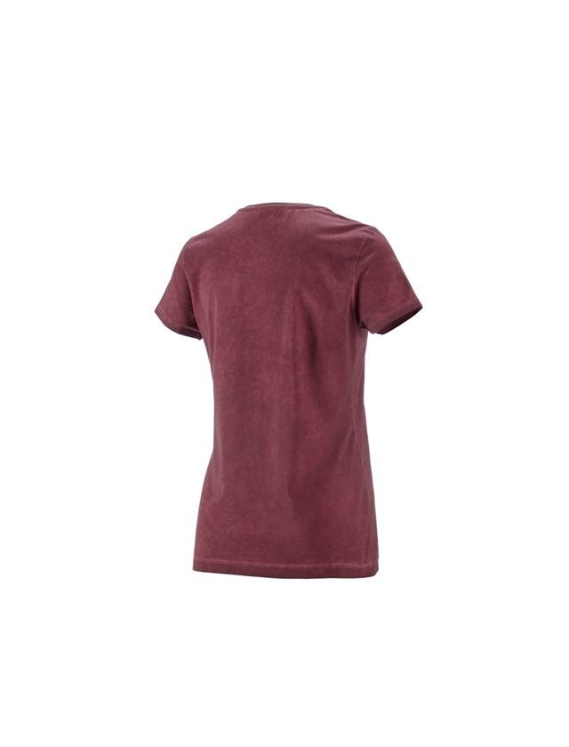 Themen: e.s. T-Shirt vintage cotton stretch, Damen + rubin vintage 2