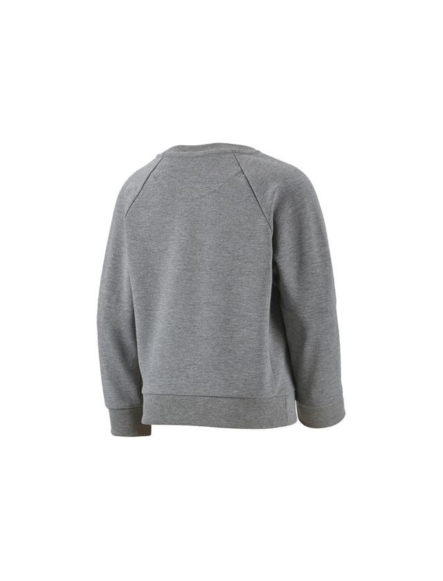 Themen: e.s. Sweatshirt cotton stretch, Kinder + graumeliert 3