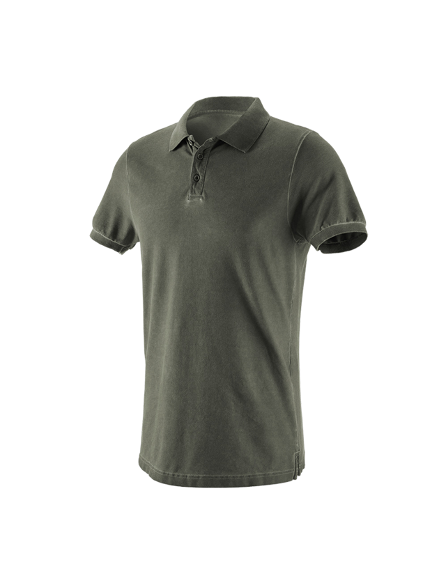 Themen: e.s. Polo-Shirt vintage cotton stretch + tarngrün vintage 2