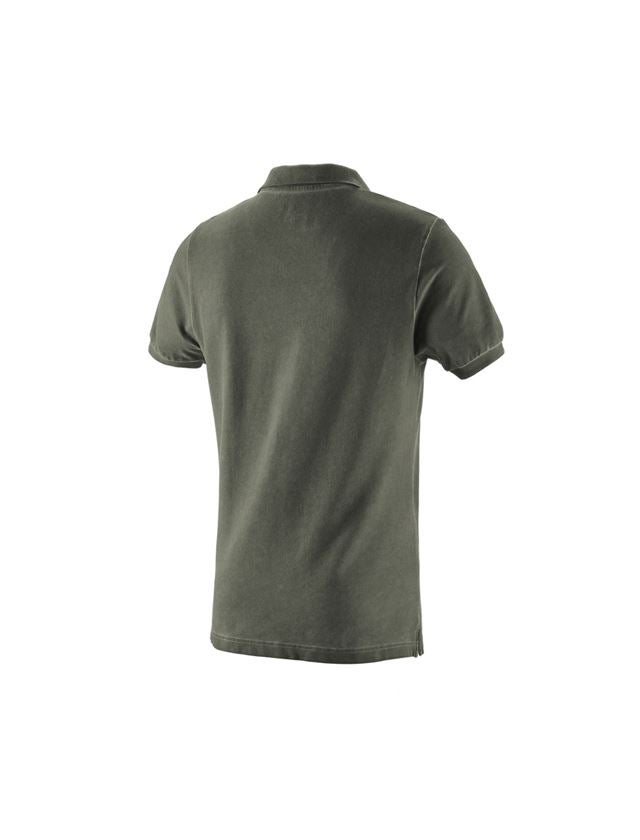 Schreiner / Tischler: e.s. Polo-Shirt vintage cotton stretch + tarngrün vintage 3