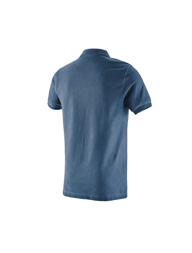 Schreiner / Tischler: e.s. Polo-Shirt vintage cotton stretch + antikblau vintage 2