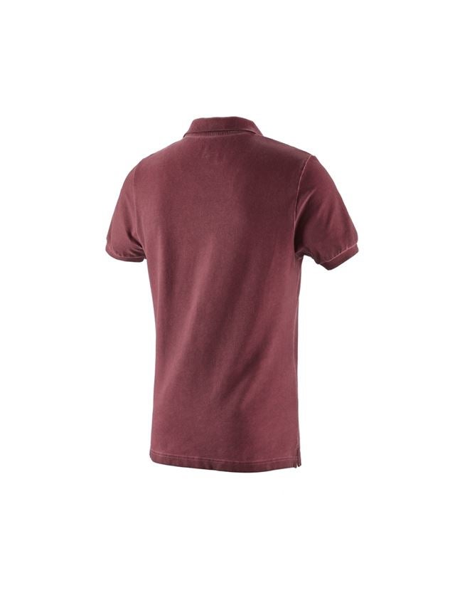 Schreiner / Tischler: e.s. Polo-Shirt vintage cotton stretch + rubin vintage 5