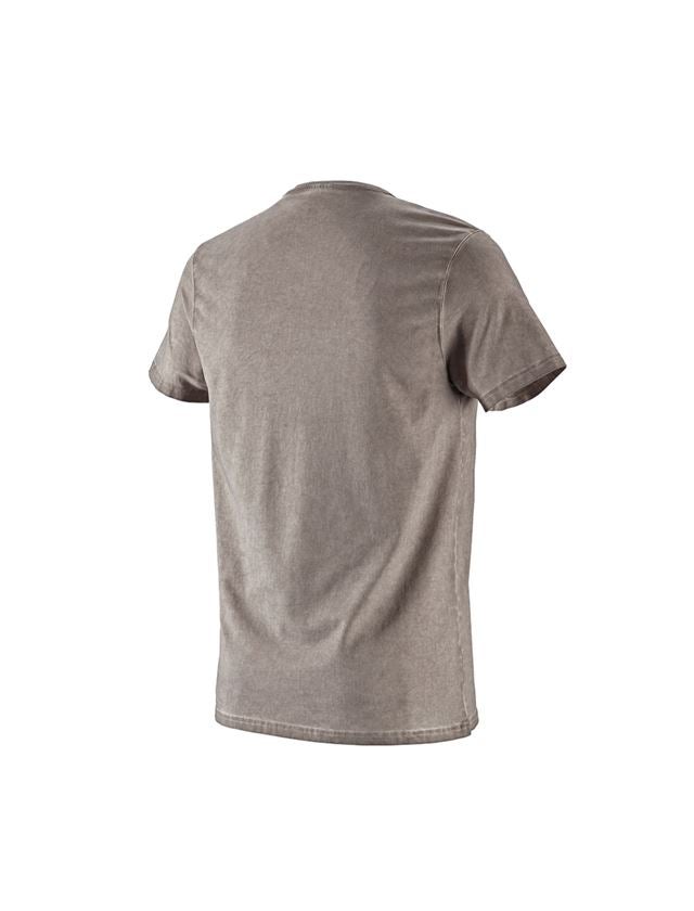 Menuisiers: e.s. T-Shirt vintage cotton stretch + taupe vintage 4