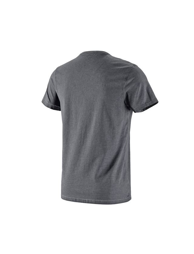 Shirts & Co.: e.s. T-Shirt vintage cotton stretch + zement vintage 3