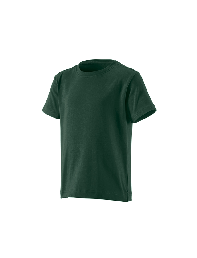 Thèmes: e.s. T-shirt cotton stretch, enfants + vert