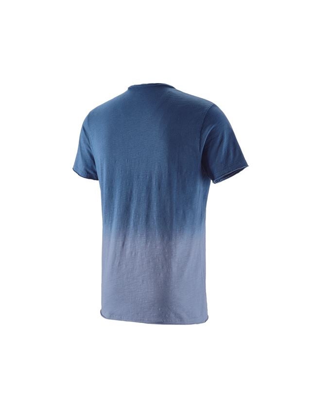 Hauts: e.s. T-Shirt denim workwear + bleu antique vintage 1