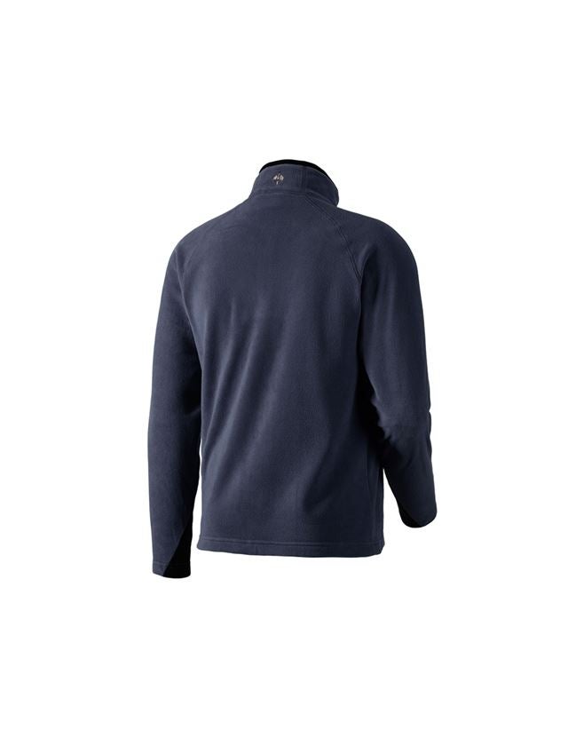 Shirts & Co.: Microfleece Troyer dryplexx® micro + dunkelblau 3