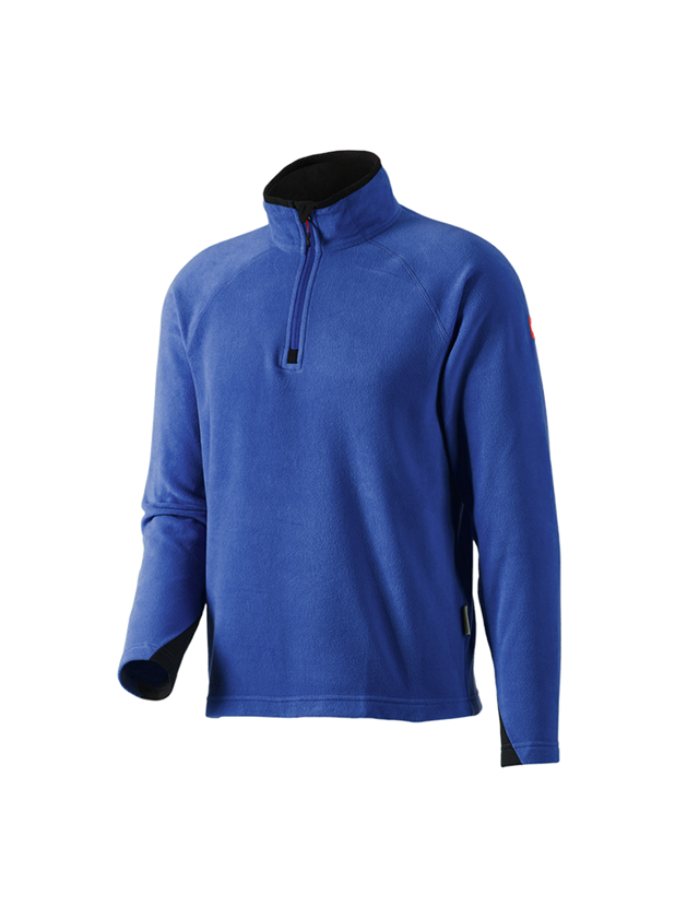 Shirts & Co.: Microfleece Troyer dryplexx® micro + kornblau