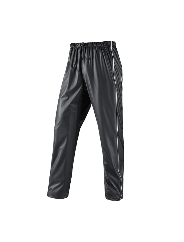 Pantalons de travail: Pantalon de pluie flexactive + noir 2