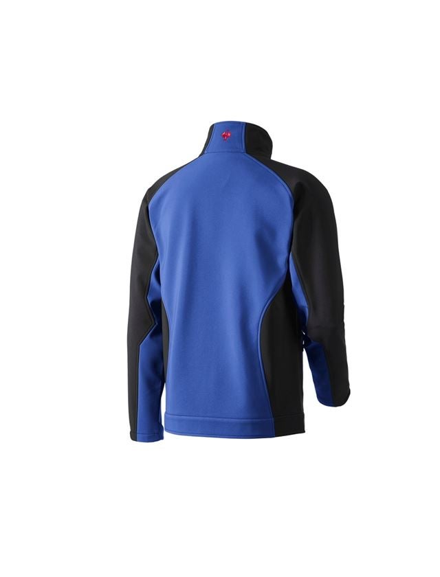 Vestes de travail: Veste Softshell dryplexx® softlight + bleu royal/noir 3