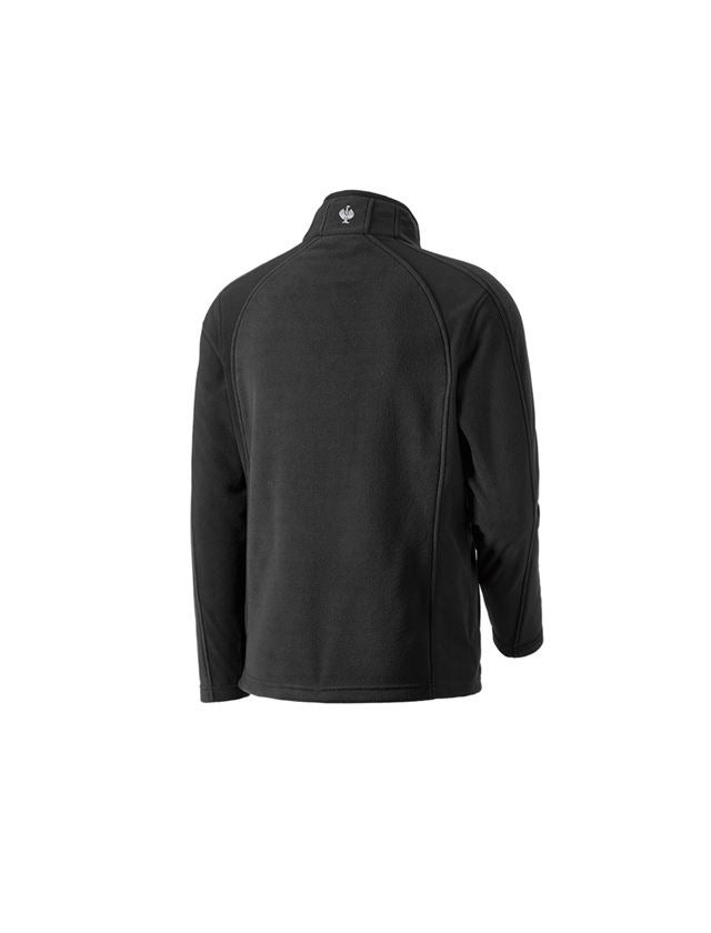 Vestes de travail: Veste en laine polaire dryplexx® micro + noir 2