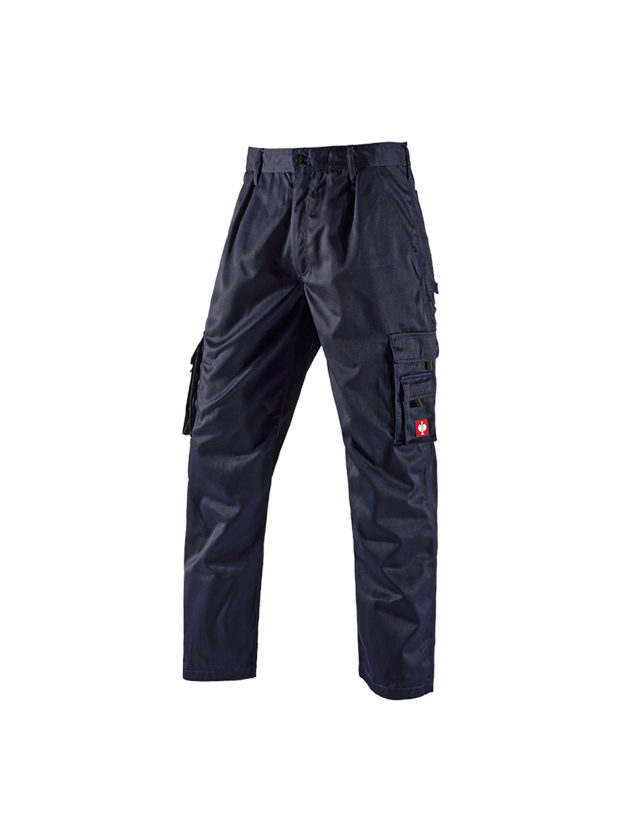 Pantalons de travail: Pantalon Cargo + bleu foncé 1