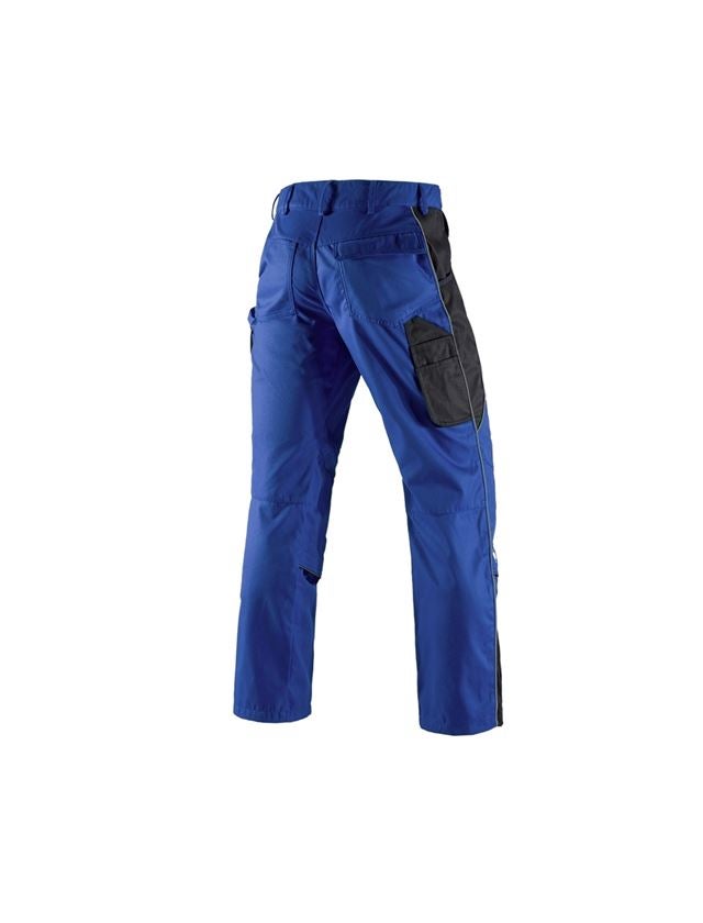 Menuisiers: Pantalon à taille élastique e.s.active + bleu royal/noir 3