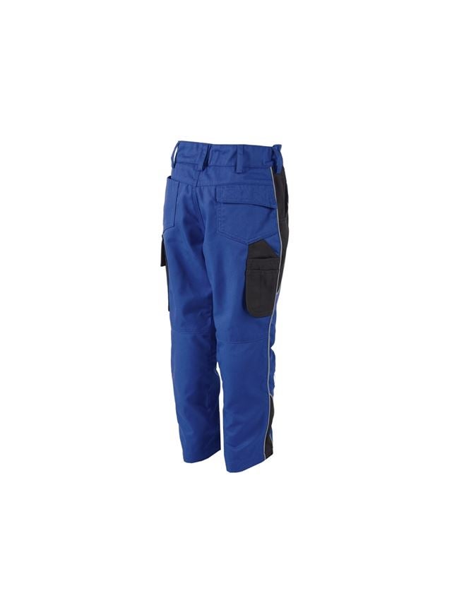 Pantalons: Pantalon à taille élastique enfants e.s.active + bleu royal/noir 1