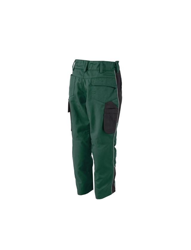 Pantalons: Pantalon à taille élastique enfants e.s.active + vert/noir 1