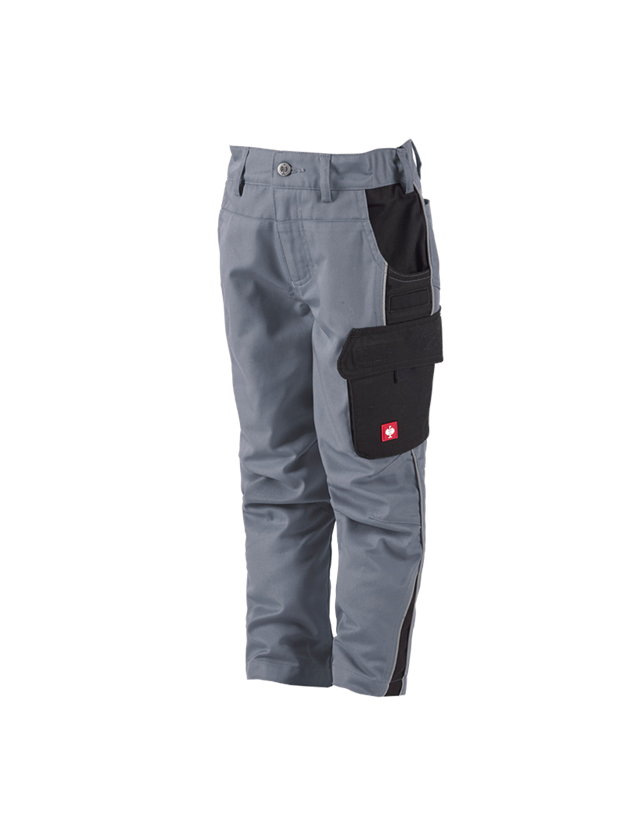 Thèmes: Pantalon à taille élastique enfants e.s.active + gris/noir