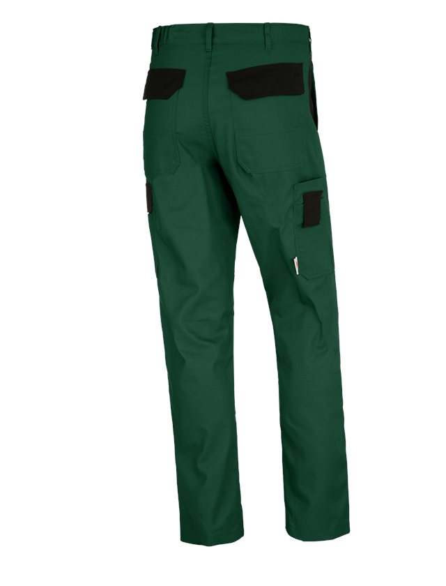 Installateurs / Plombier: STONEKIT Pantalon à taille élastique Odense + vert/noir 1