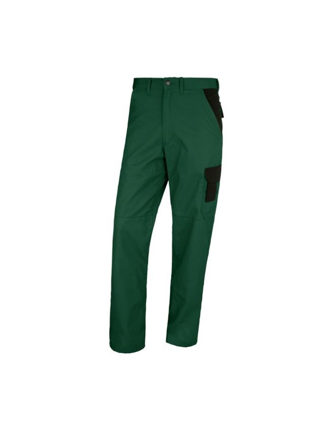Horti-/ Sylvi-/ Agriculture: STONEKIT Pantalon à taille élastique Odense + vert/noir