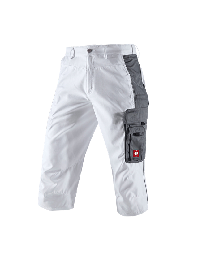Pantalons de travail: Corsaire e.s.active + blanc/gris 2