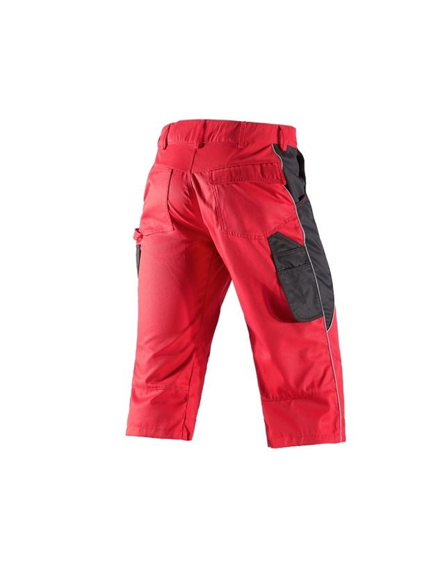 Pantalons de travail: Corsaire e.s.active + rouge/noir 3