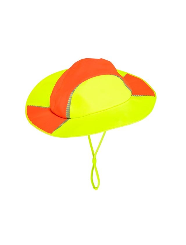 Accessoires: Bonnet de pluie fonctionnel e.s.motion 2020 + orange fluo/jaune fluo
