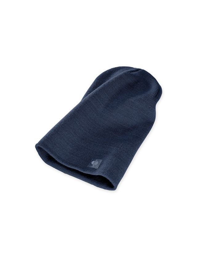 Accessoires: Bonnet tricoté e.s.motion ten + bleu ardoise