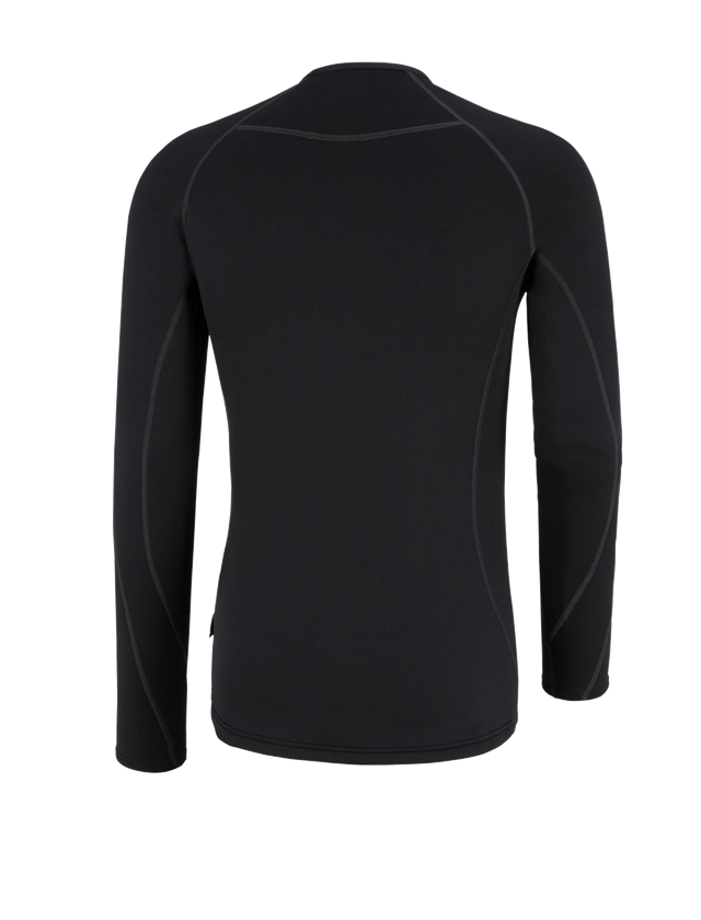 Froid: e.s. Fonction-Longsleeve thermo stretch-x-warm + noir 3