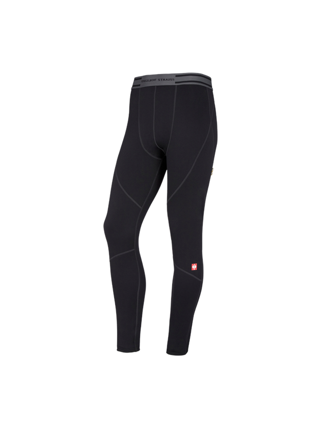 Kälte: e.s. Funktions-Long Pants thermo stretch-x-warm + schwarz 2