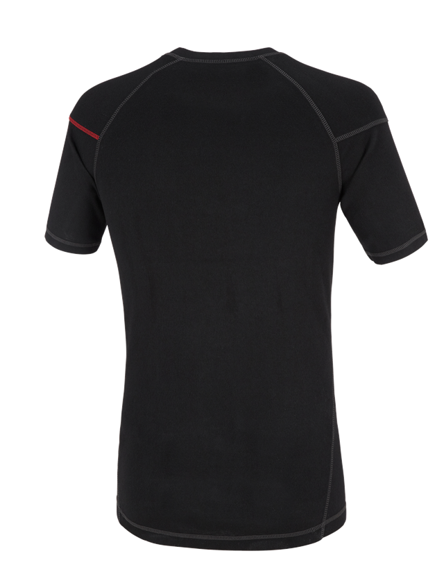 Froid: e.s. T-shirt-fonctionnel basis-warm + noir 3