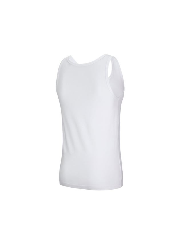 Unterwäsche | Thermokleidung: e.s. Modal Athletic-Shirt + weiß 3