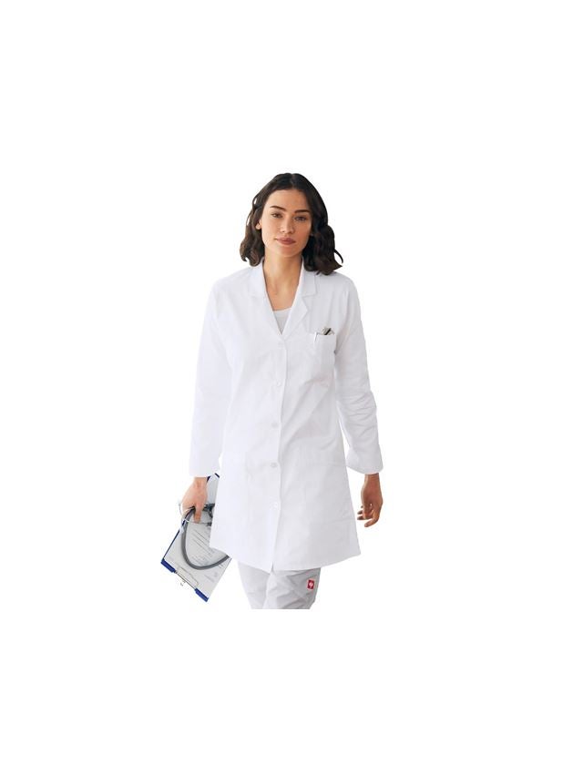 Sarraus de travail | Manteaux médicaux: Manteau professionnel Gerlinde + blanc