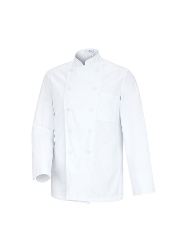 Thèmes: Veste de chef et veste de boulanger Prag + blanc