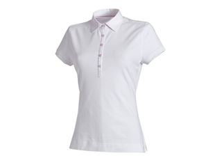 e.s. Polo-Shirt cotton stretch, Damen
